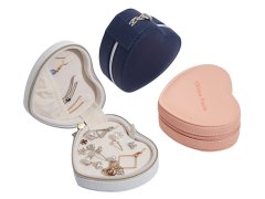 Pandora style heart leather box