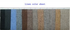Linen color sheet