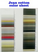 jean cotton color sheet