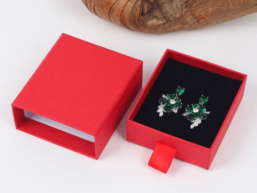 Diy paper box for earrings