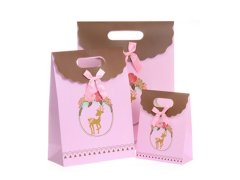 Cute pink paper bag
