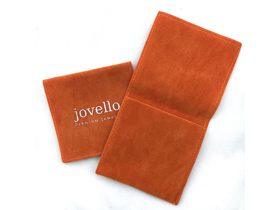 Microfiber flap pouch