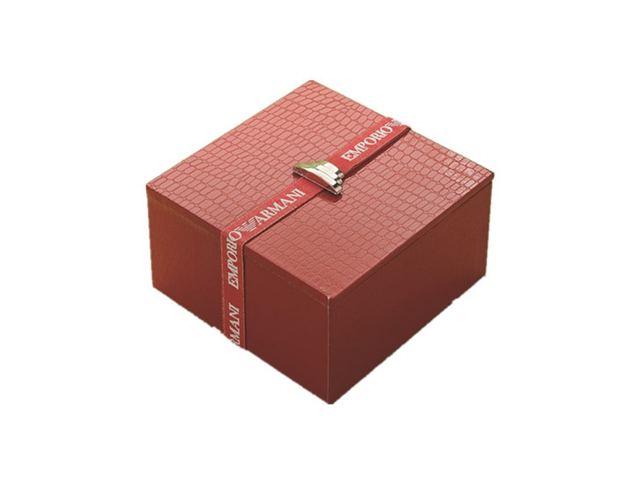 Print ribbon lock box