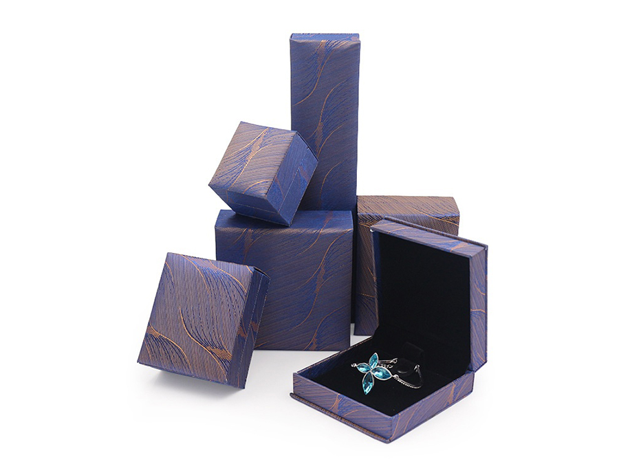 Purple fancy jewelry boxes