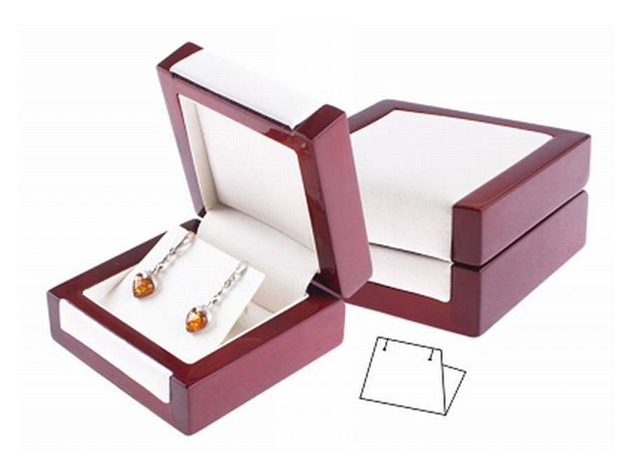 Customized wooden jewelry box