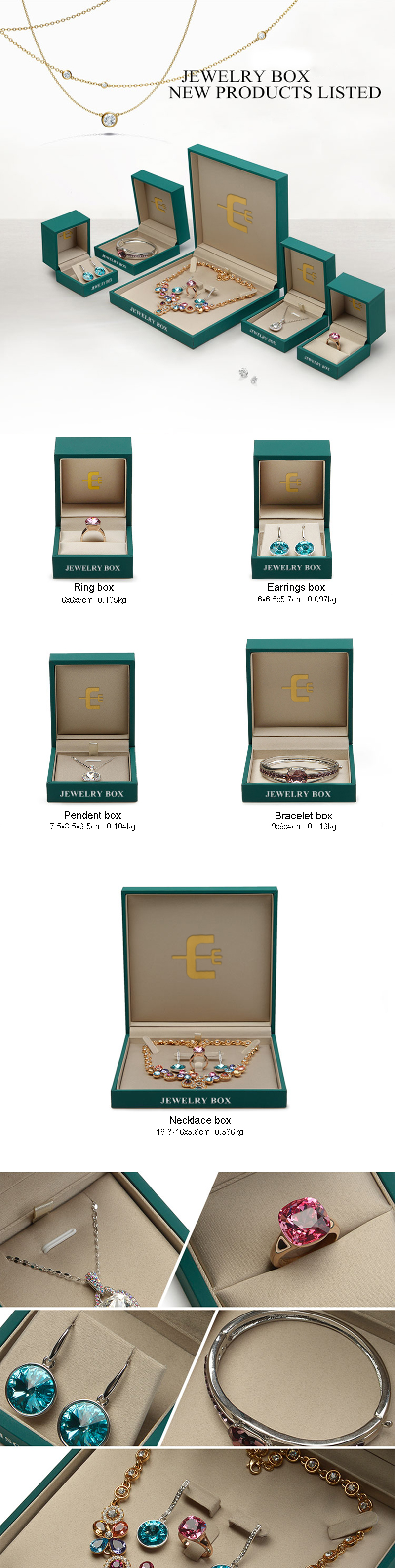 Jewelry gift boxes