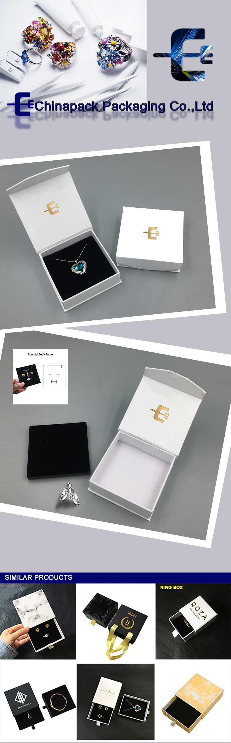 Jewelry packaging boxes