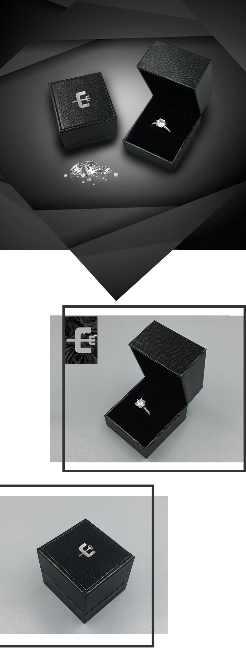 Ring box packaging