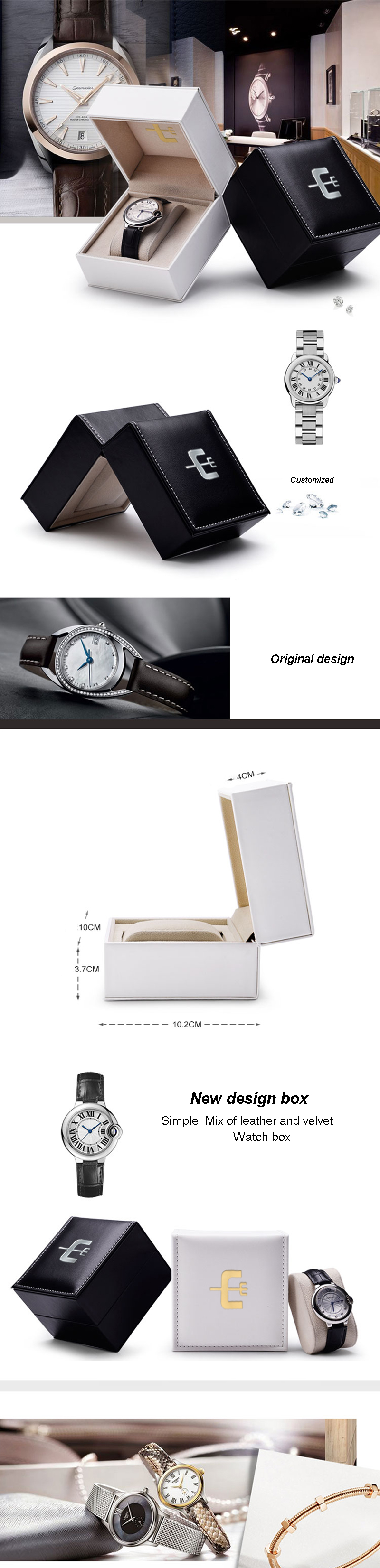 Watch packaging boxes