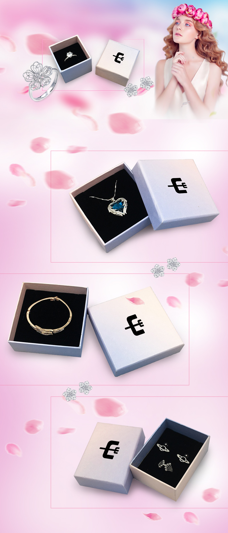 Gift boxes for jewelry wholesale