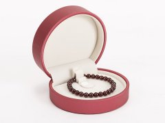 Semicircle round bead chain box