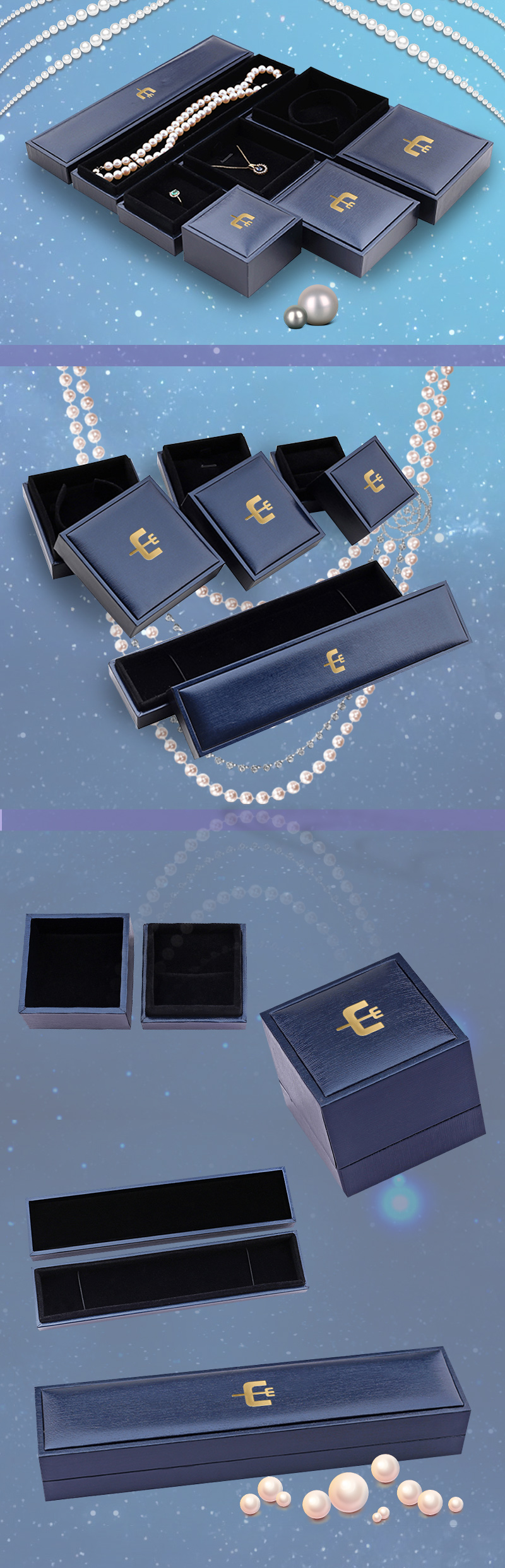 Custom jewelry box packaging