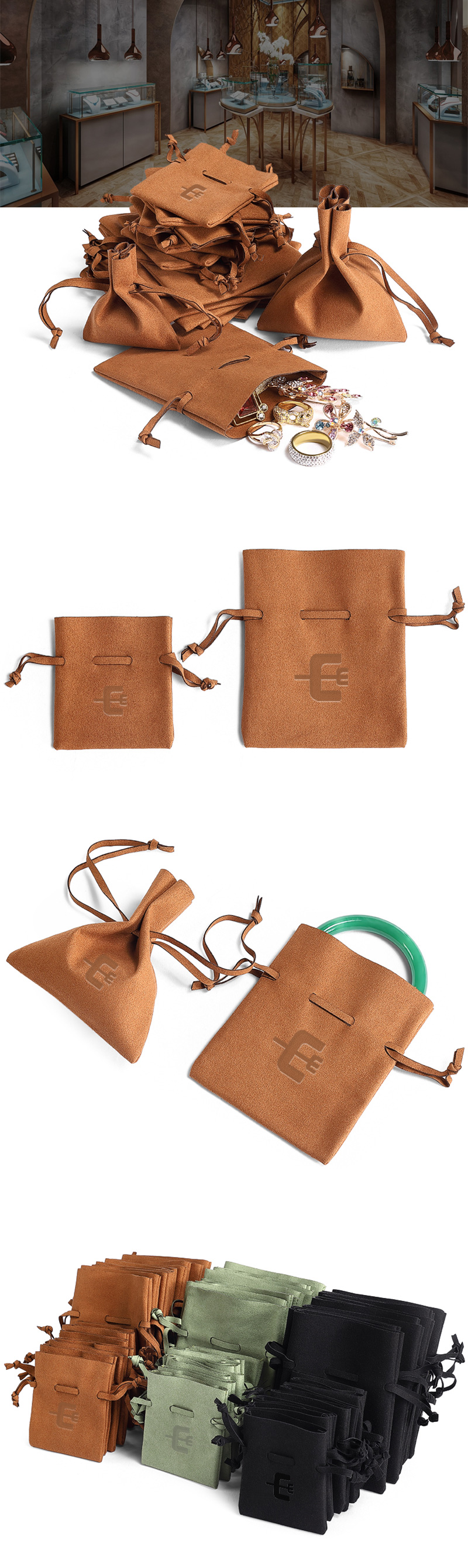 Drawstring pouch custom