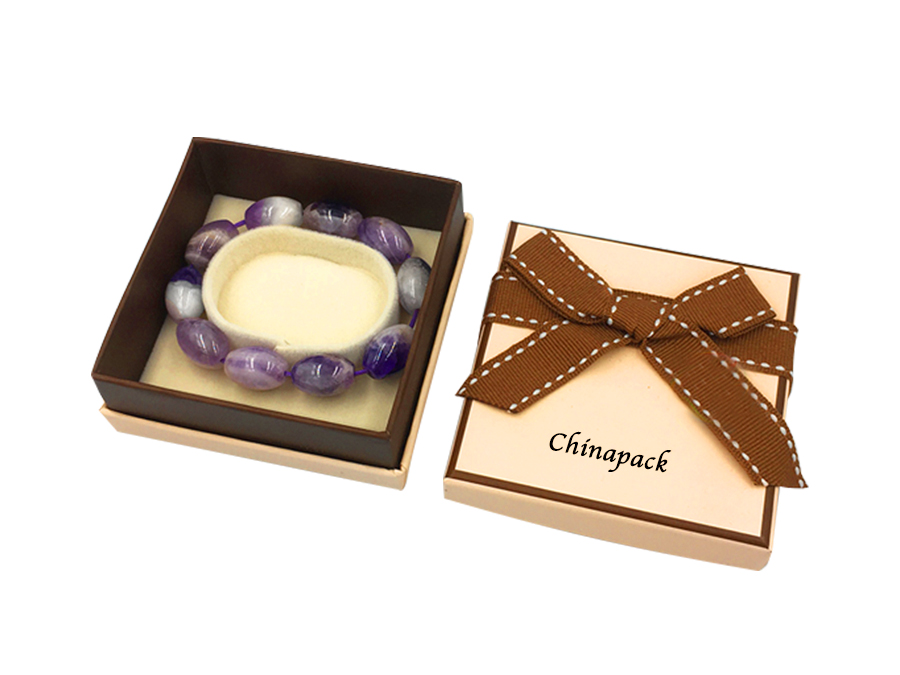 Gift box with ribbon