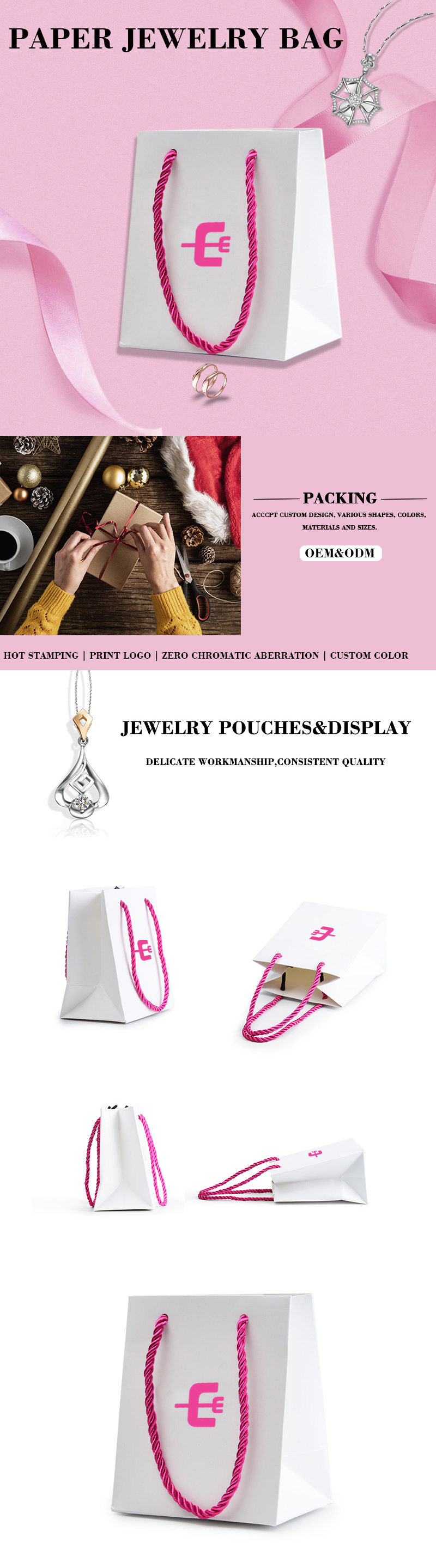 Jewelry paper bag