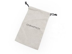 Luxury cotton jewelry pouch