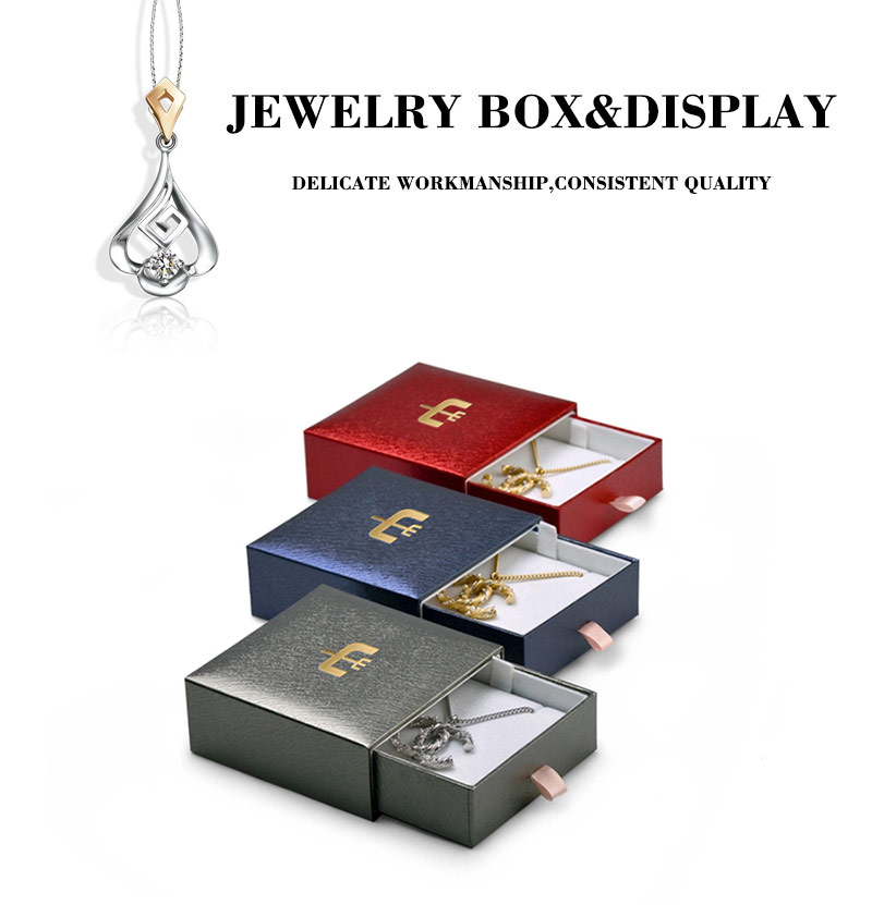 Jewelry packaging with logo