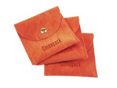 Velvet jewelry bags with logo