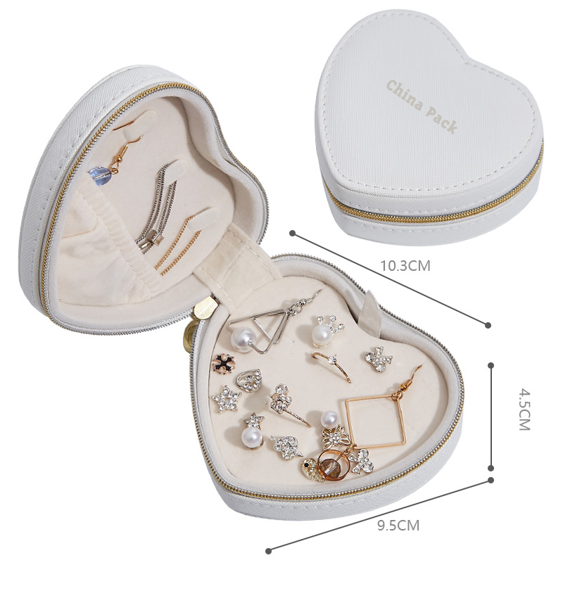 Heart shape jewelry box