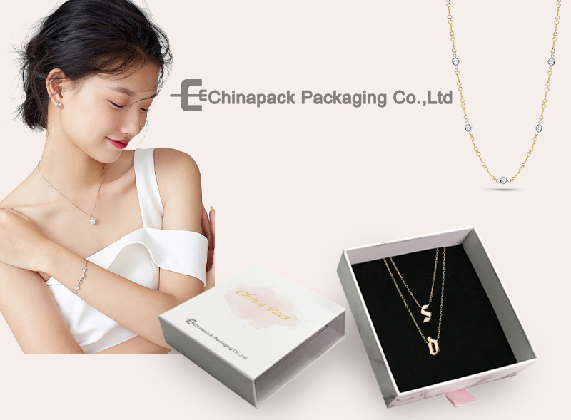 Slide jewelry packaging box