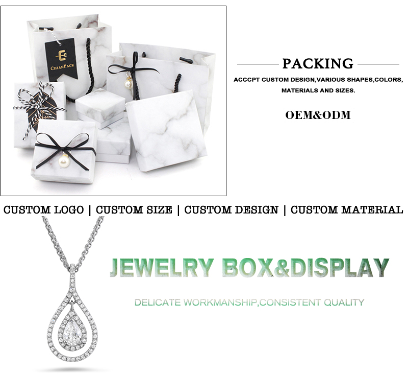 Custom jewelry vendor packaging