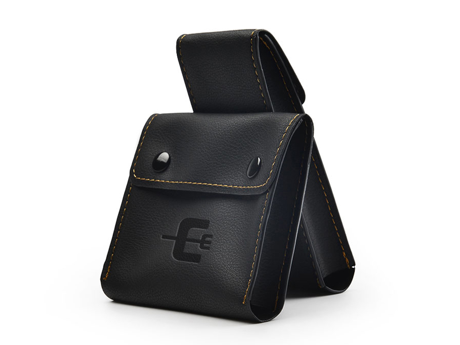 leather jewelry bags with logo