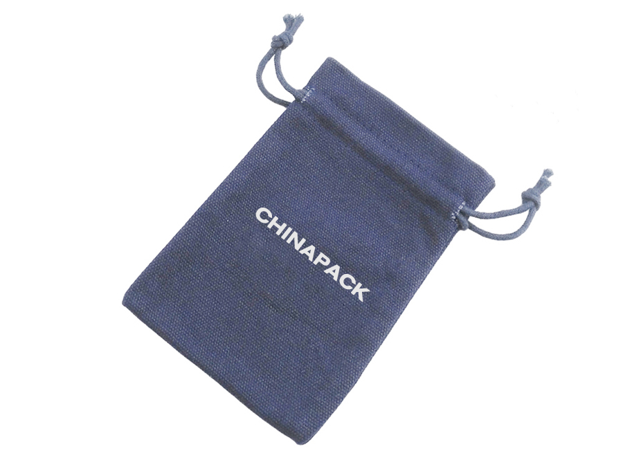 canvas drawstring pouch