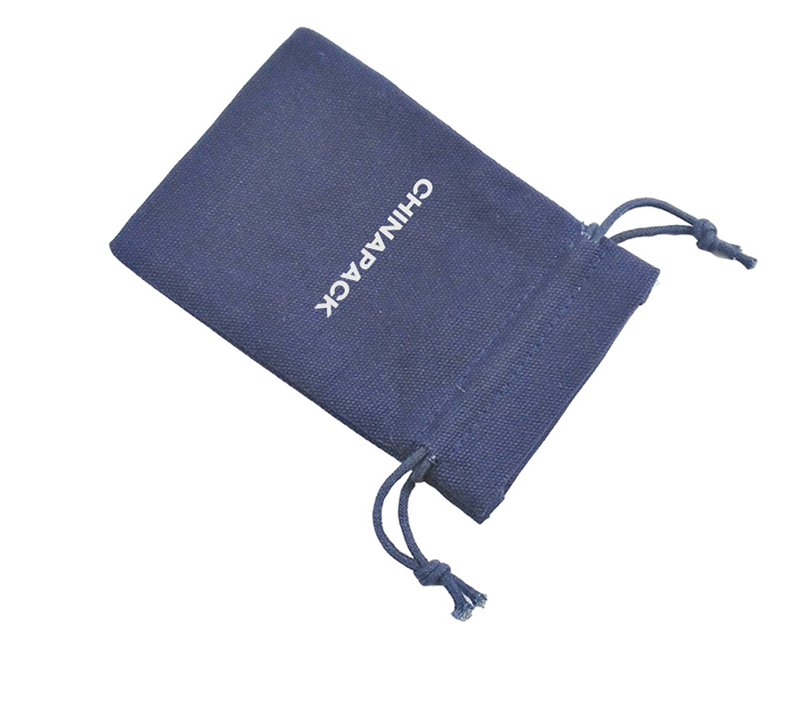 canvas drawstring pouch