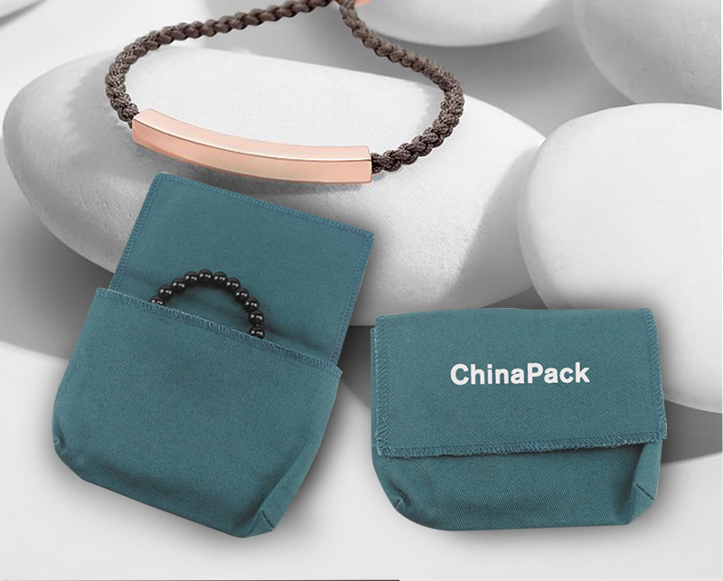 luxury jewelry packaging pouch