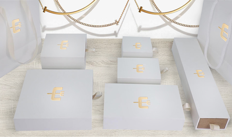 white jewelry gift box