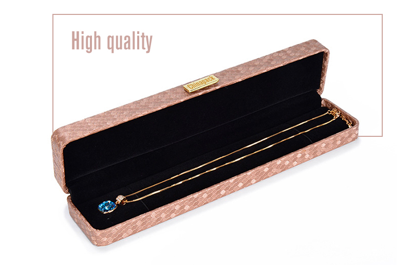 metal logo plate jewelry box