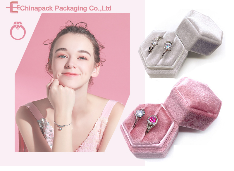 cute jewelry velvet box