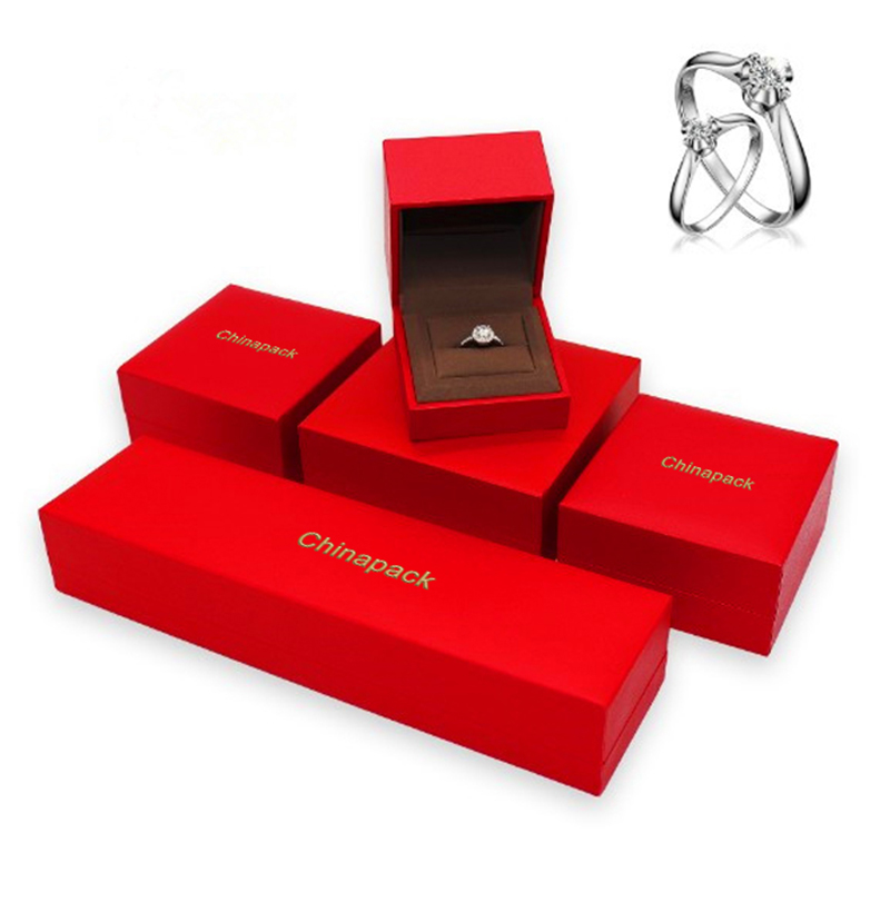 red packaging box