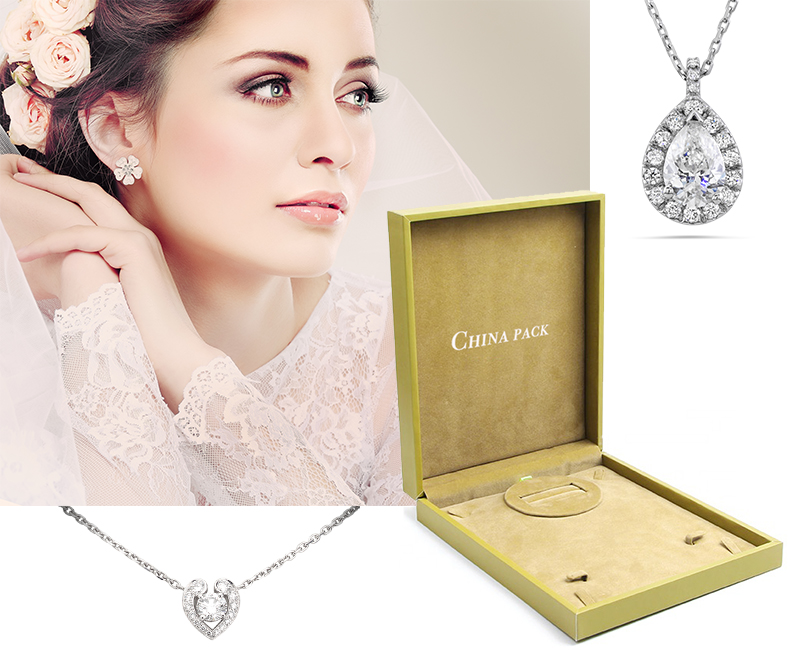 fancy necklace gift box