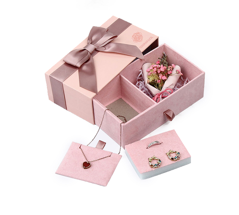 pink jewelry gift boxes