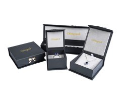 black necklace gift box