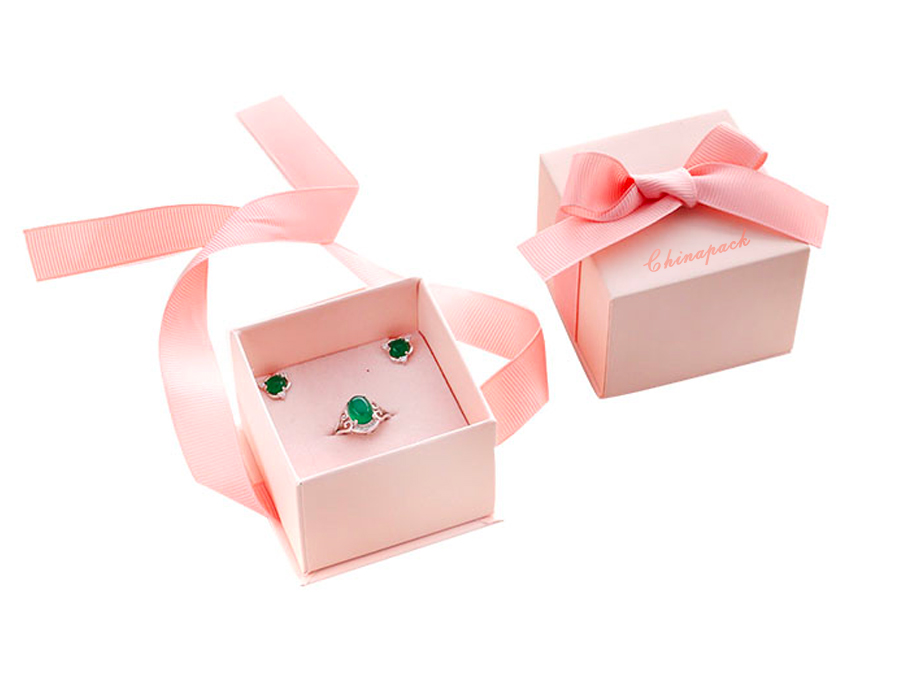 personalized ribbon box for jewelry