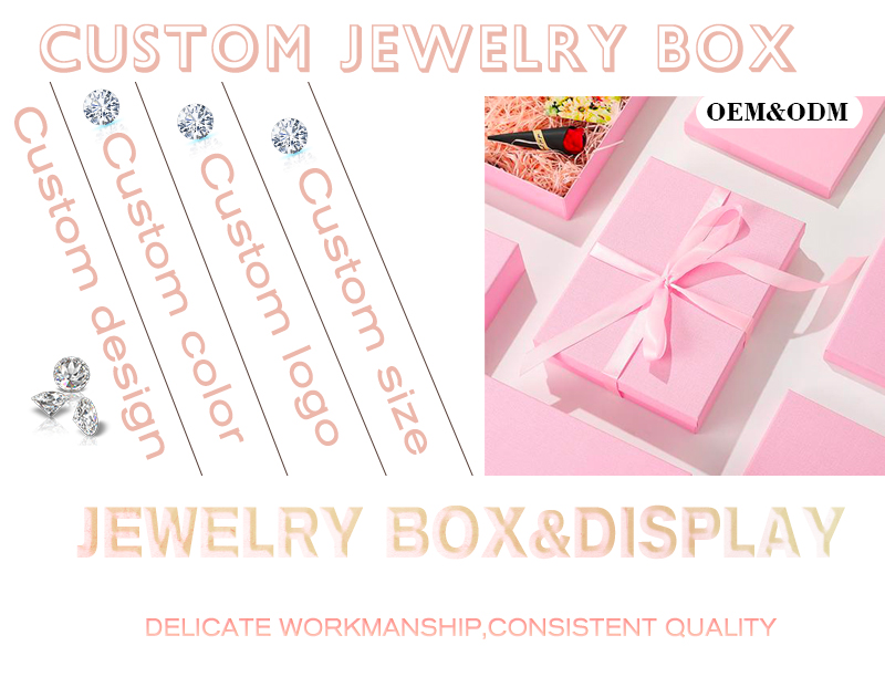 personalized ribbon box for jewelry