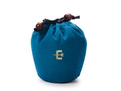 blue jewelry pouch