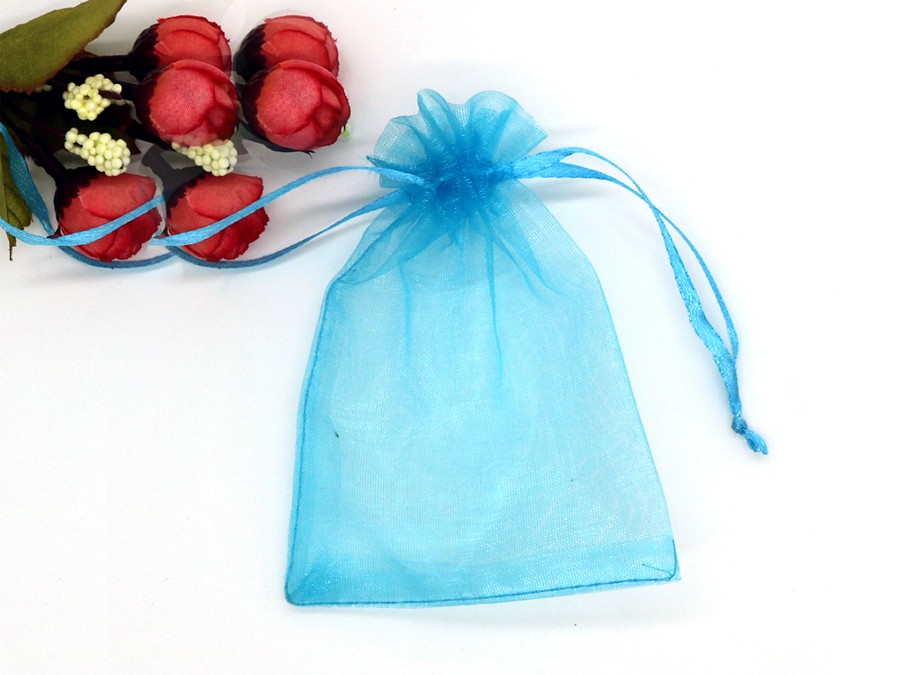 JPD029 colorful organza jewelry pouch