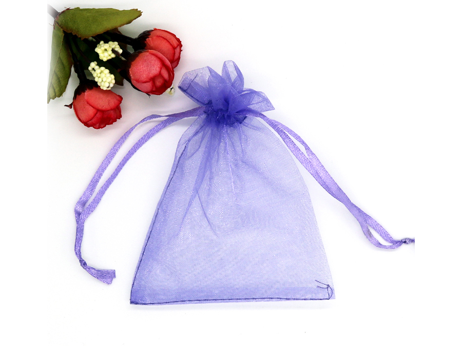 JPD029 colorful organza jewelry pouch
