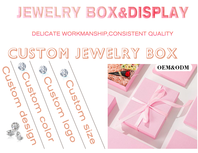JRR004 custom jewelry box packaging