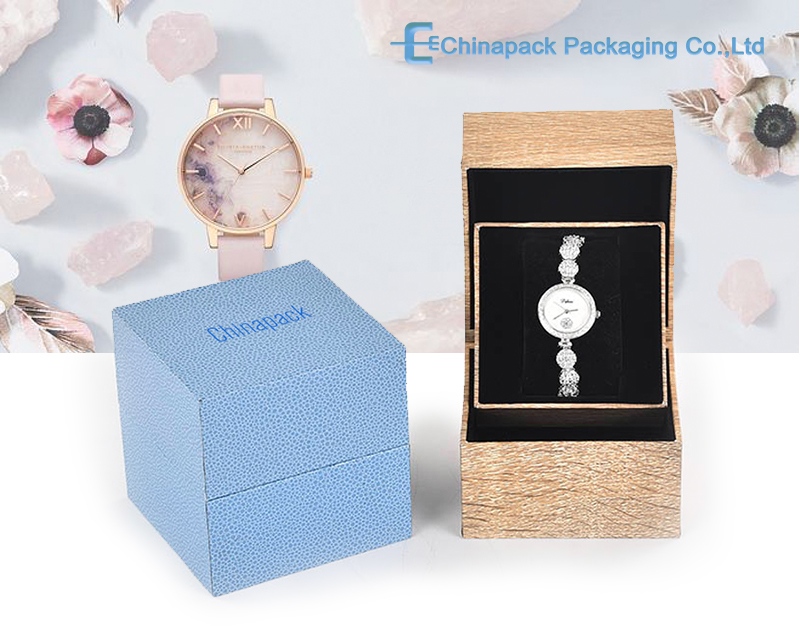 WPB004 Elegant Cardboard Paper Luxury Watch Box For Watch Pa