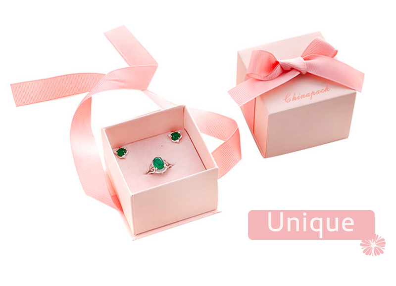 JRB013 custom printed paper jewelry boxes