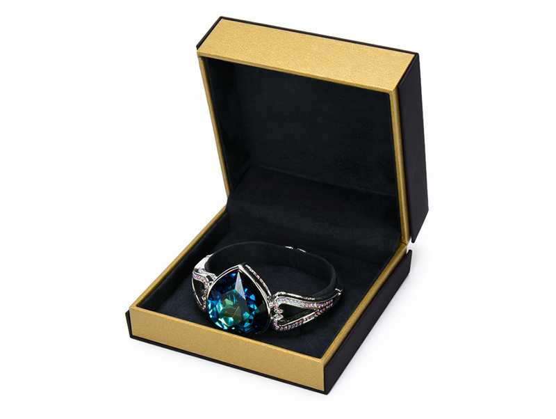 JDB049 black paper jewelry box