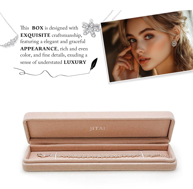 JPB119 box chain bracelet packaging