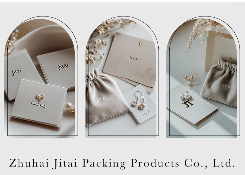JTC010 flower design jewelry card