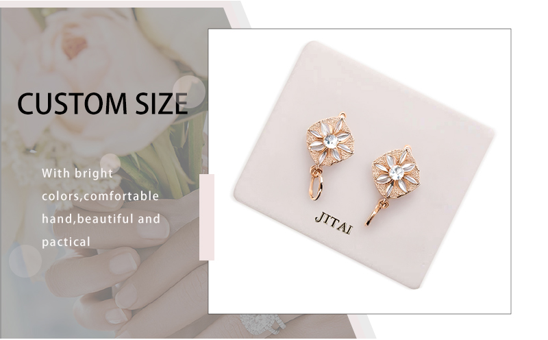 JTC011 coated paper card for jewelry