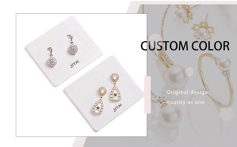 JTC011 coated paper card for jewelry