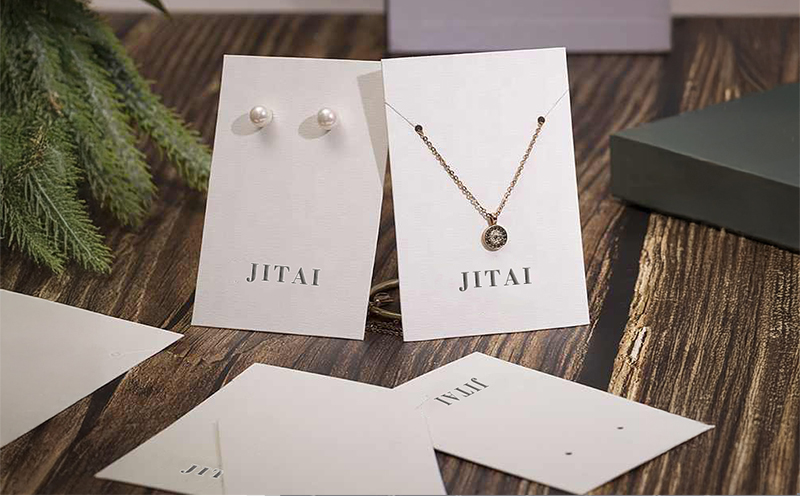 JTC013 simple paper card for jewelry